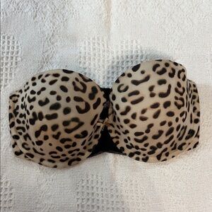 Victoria's Secret Tan Leopard Print Bra